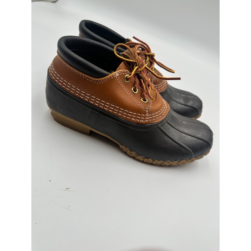 Bean Boots By L.L. Bean Maine Men's Hunting Shoes Black Brown Rain Duck Boots